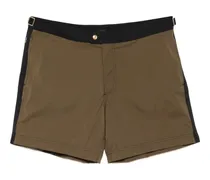 colourblock swim shorts - Grün