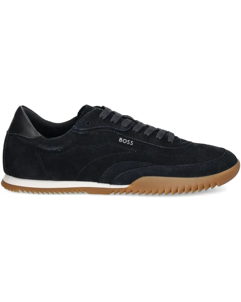 HUGO BOSS Sneakers aus Leder - Blau Blau