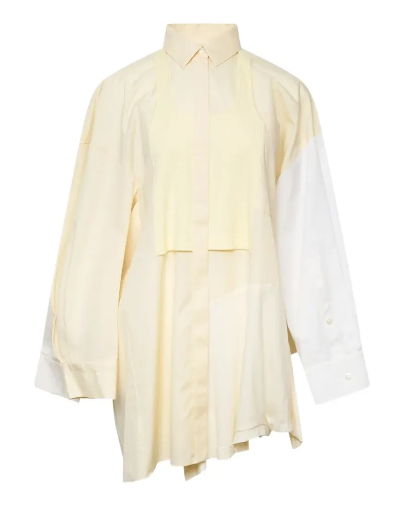 ENFÖLD asymmetric shirt - Gelb Gelb