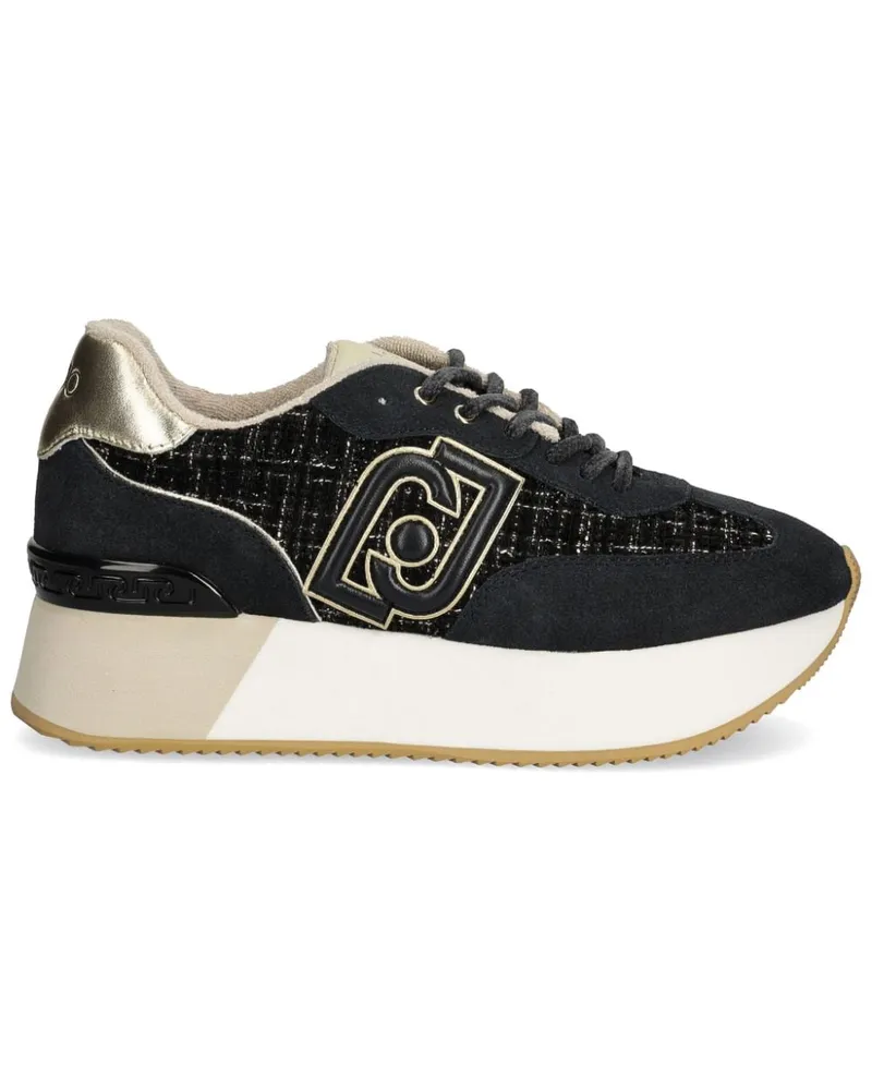 Liu Jo Sneakers aus Wildleder - Schwarz Schwarz