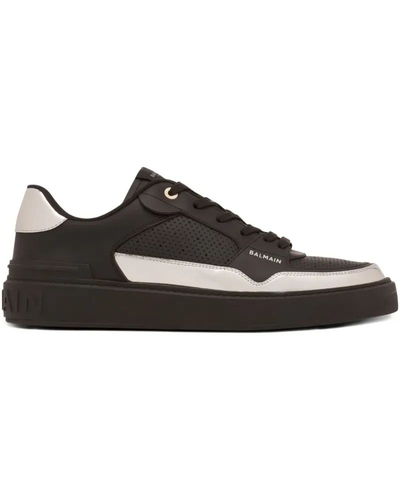 Balmain B-Court Flip Sneakers - Schwarz Schwarz