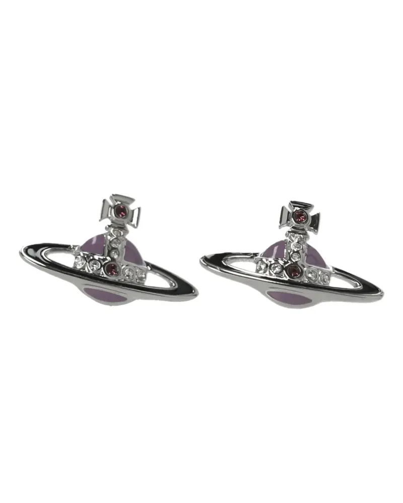 Vivienne Westwood orb stud earrings - Silber Silber