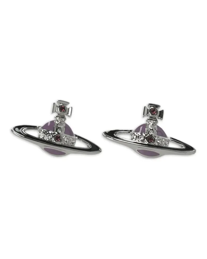 Vivienne Westwood orb stud earrings - Silber Silber
