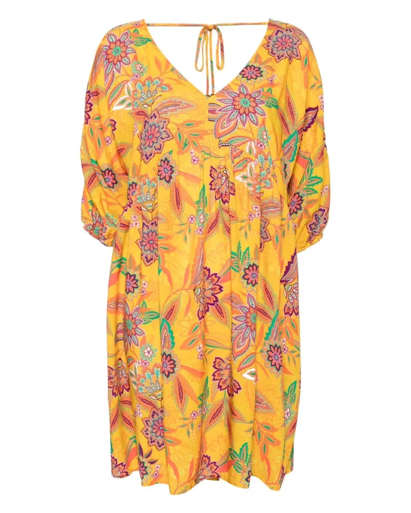 Johnny Was Sunshine Kaftan - Gelb Gelb