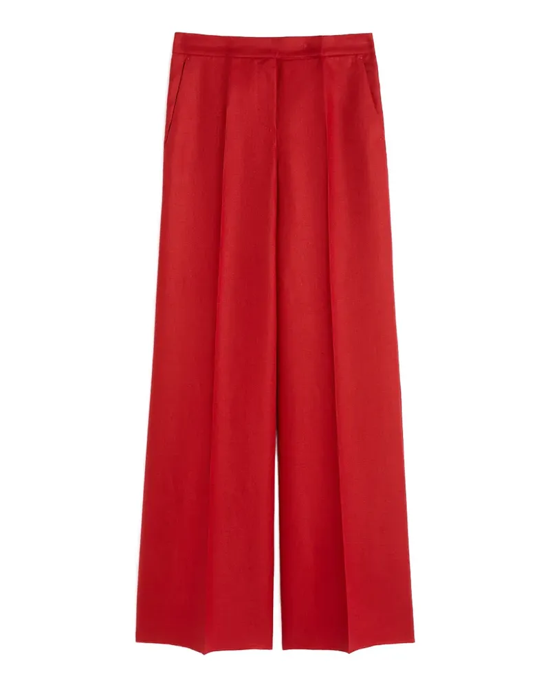 Max Mara Badesse wide-leg trousers - Rot Rot