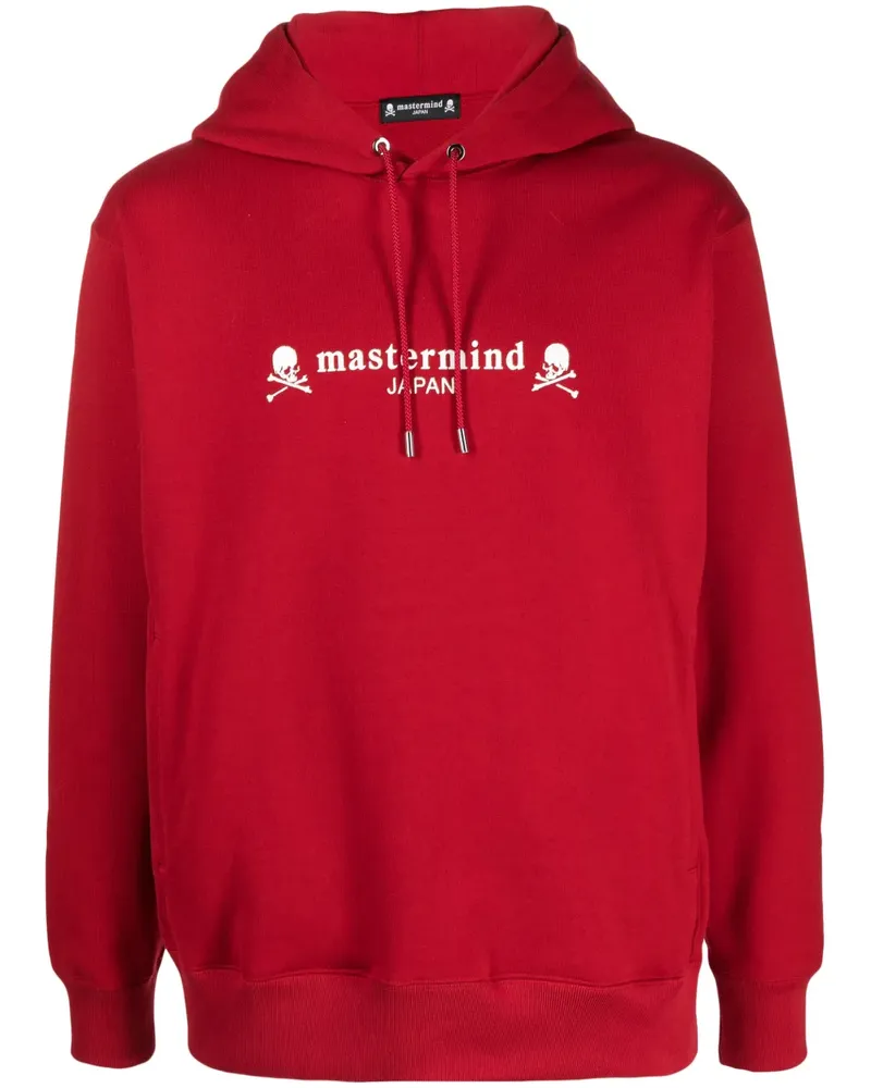 Mastermind Japan Hoodie mit Logo-Print - Rot Rot