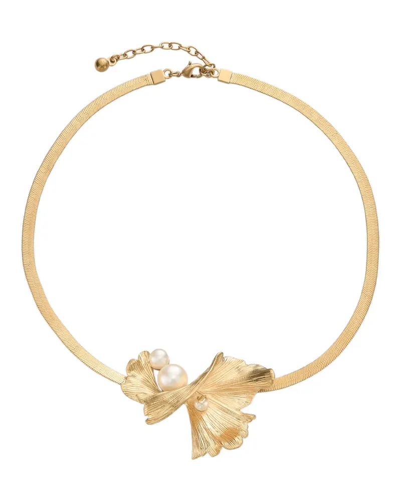 Jimmy Choo Wave Perlenkette - Gold Gold