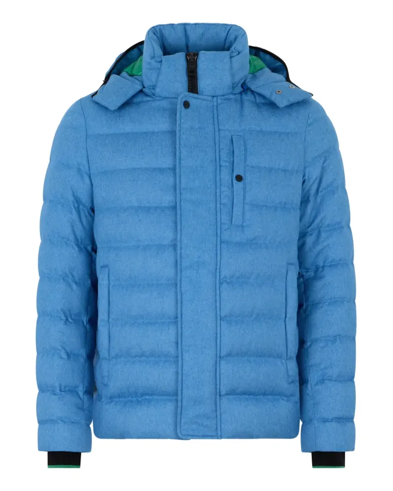 Herno quilted hooded jacket - Blau Blau