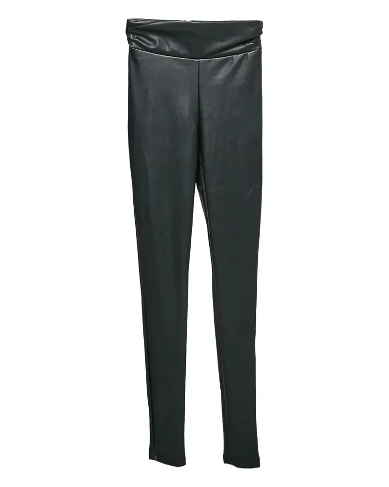 Nookie Leggings aus Faux-Leder - Schwarz Schwarz