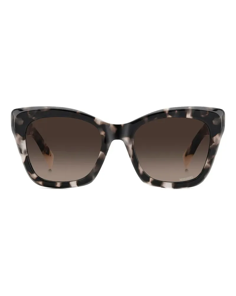 Missoni Sonnenbrille mit Logo-Gravur - Braun Braun