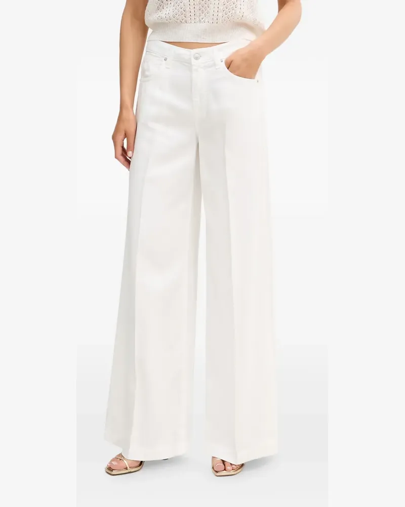VICOLO Jeans mit weitem Bein - Weiß Weiß