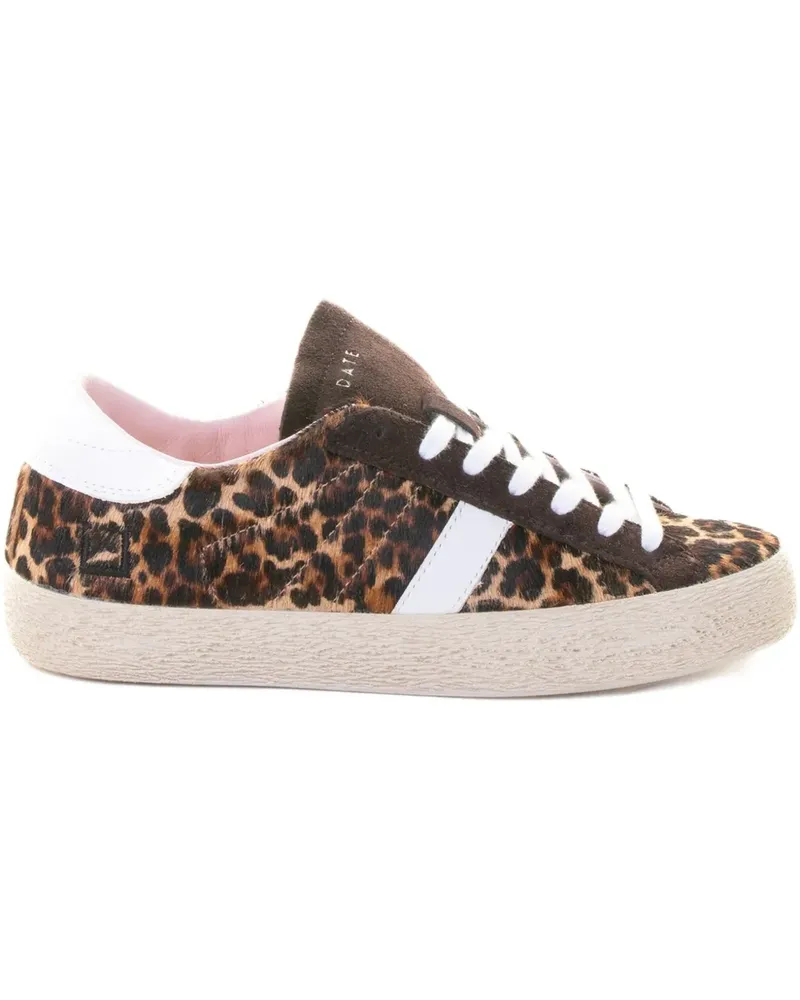 D.A.T.E. Sneakers aus Wildleder - Braun Braun
