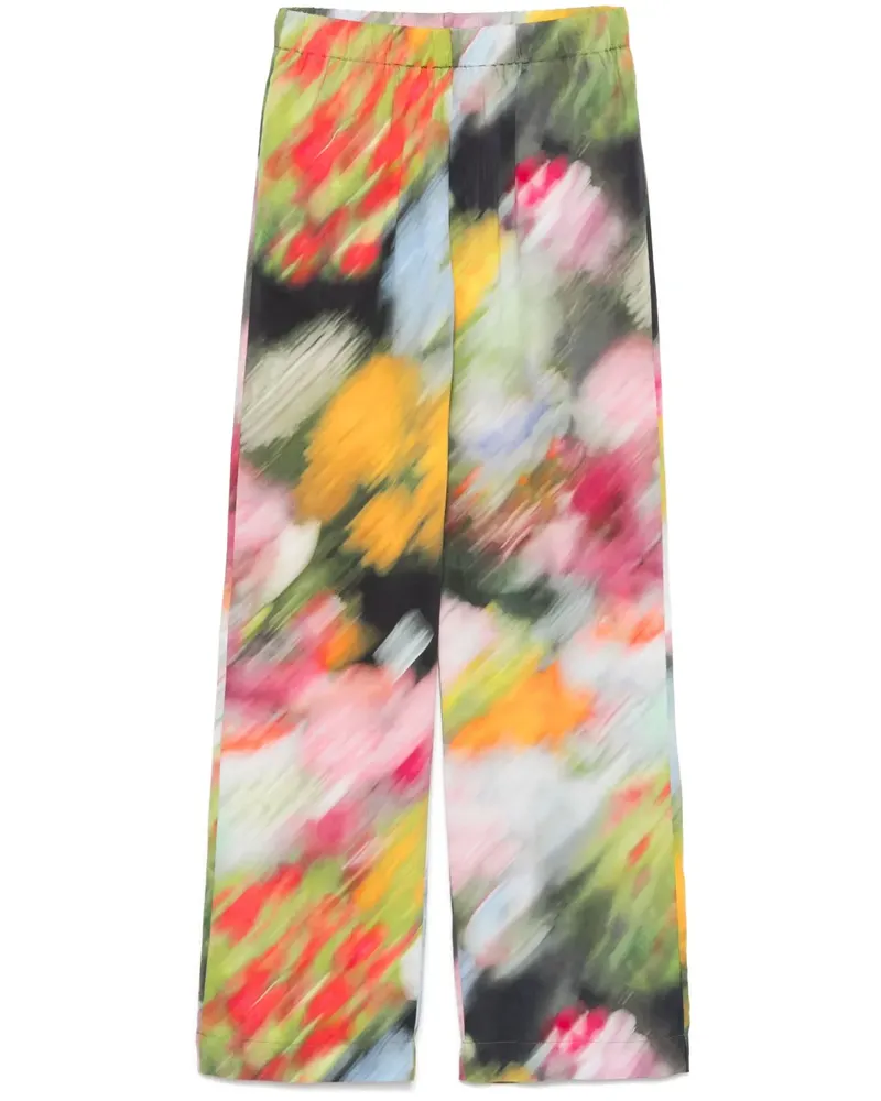 Stine Goya Liquid Floral Hose - Grün Grün