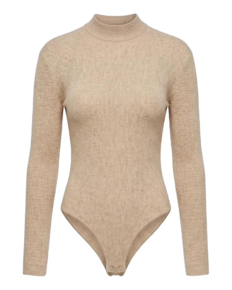 Diesel M-Elly high-neck bodysuit - Nude Nude