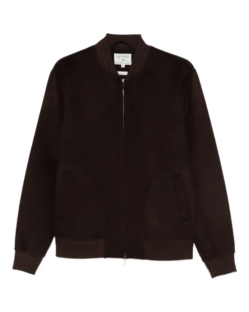 MC2 Saint Barth Camden bomber jacket - Braun Braun
