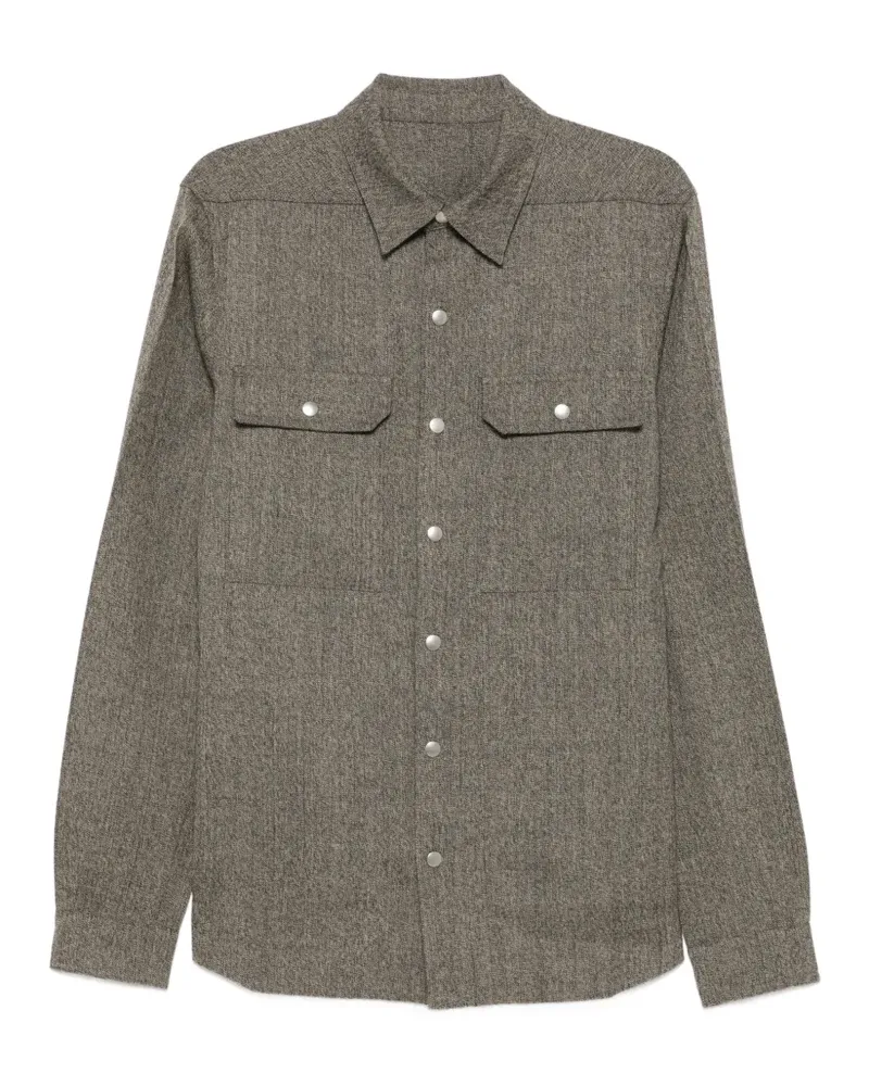Rick Owens Hemd mit Riemen - Grau Grau