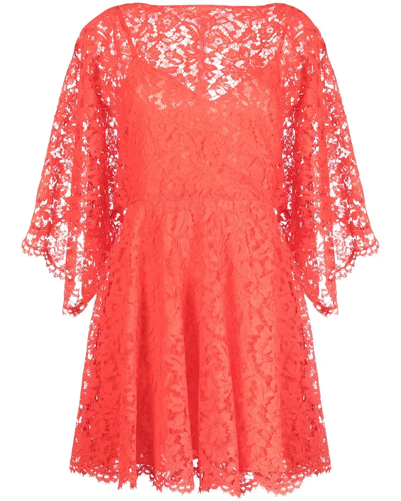 Valentino Garavani Kleid mit weiten Ärmeln - Rosa Rosa