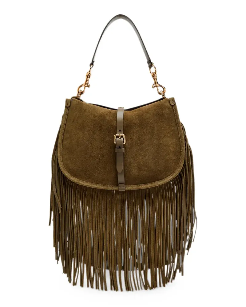 Etro suede shoulder bag - Grün Grün