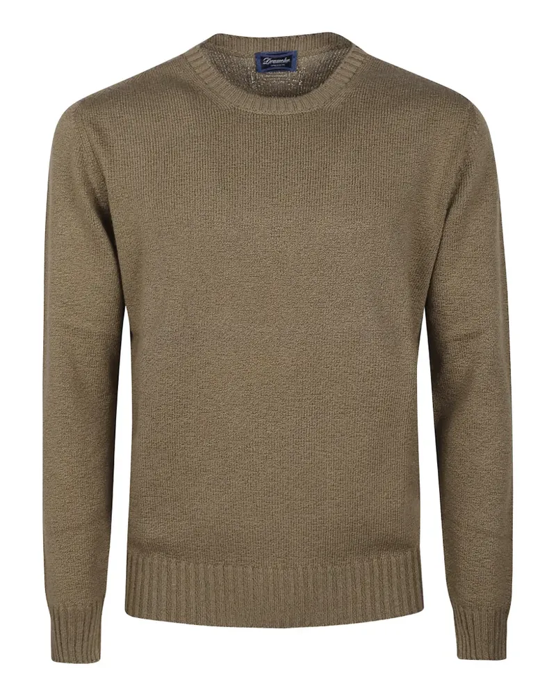 Drumohr  Pullover mit rundem Ausschnitt - Grün Grün