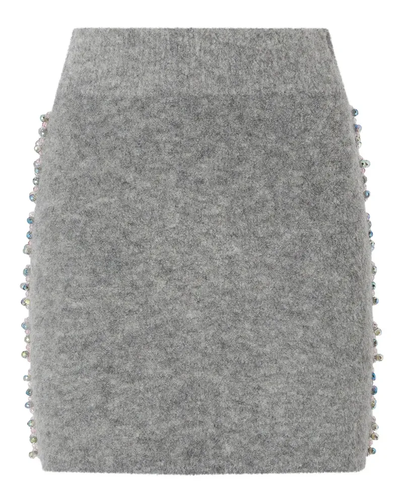 Pinko Believe Minirock mit Verzierung - Grau Grau