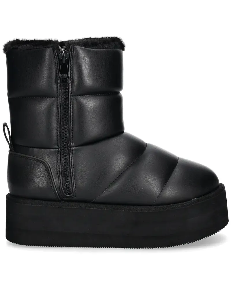 Karl Lagerfeld Wattierte Stiefel - Schwarz Schwarz