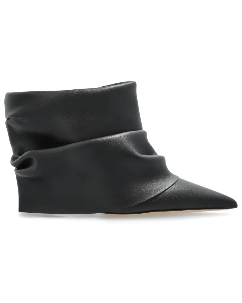 Casadei Superblade Stiefel 100mm - Schwarz Schwarz