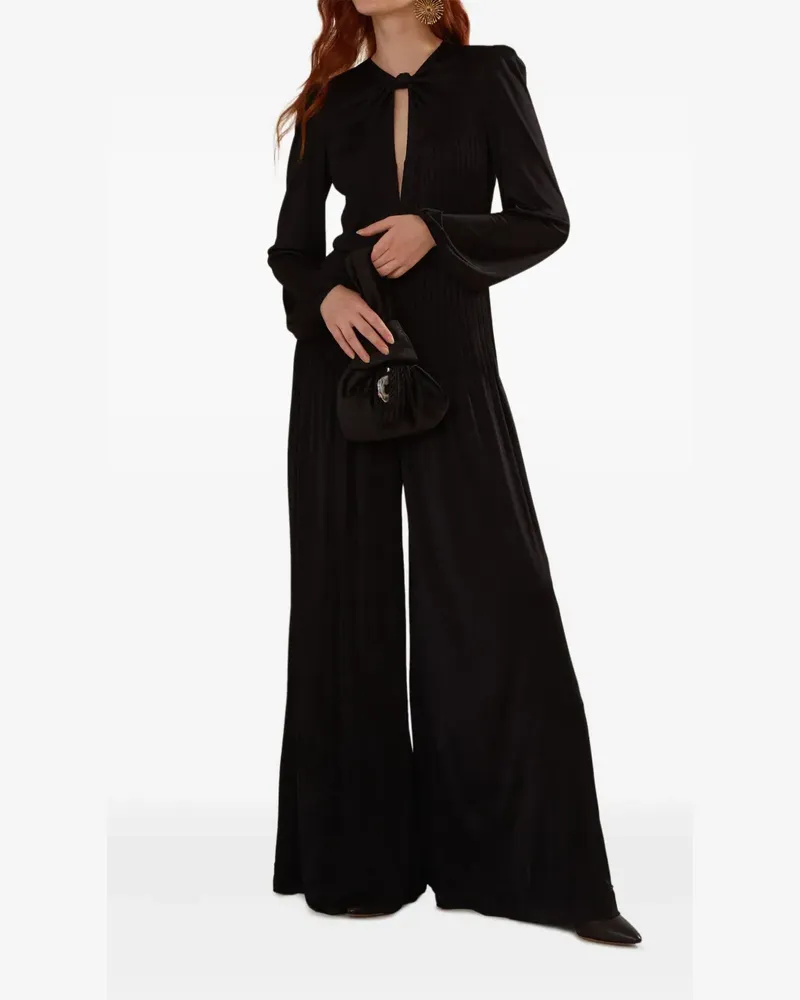 FARM Rio Jumpsuit mit Falten - Schwarz Schwarz