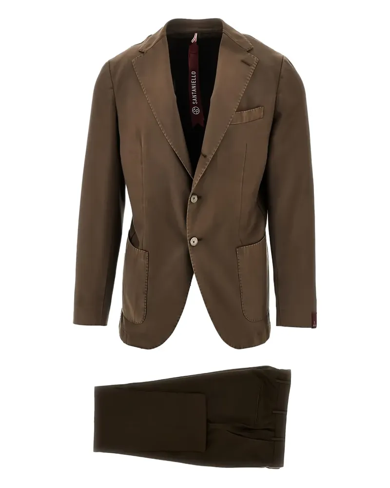 Biagio Santaniello tailored wool suit - Braun Braun
