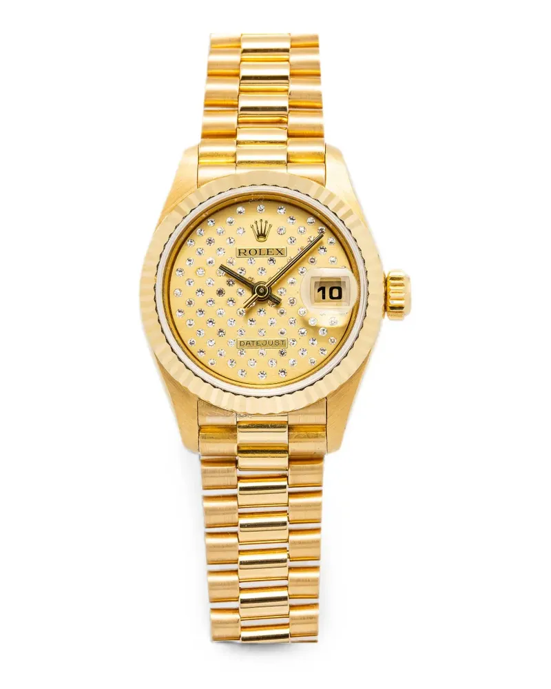 Rolex Datejust diamond 26mm watch - Gold Gold