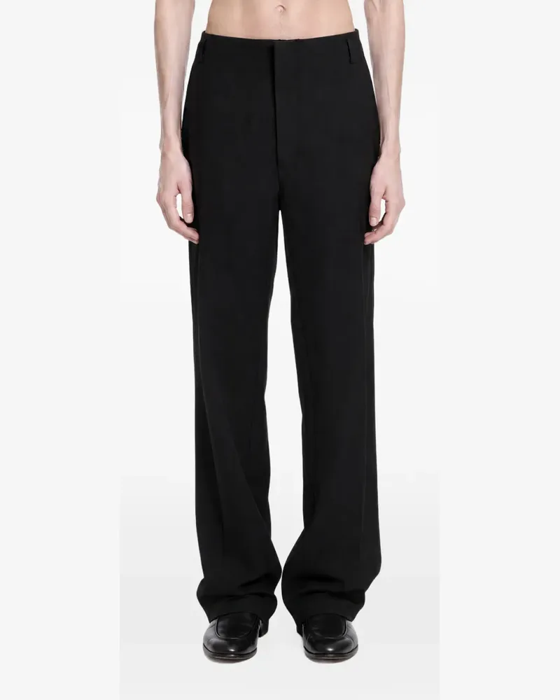 Tom Ford dropped-waist wool trousers - Schwarz Schwarz