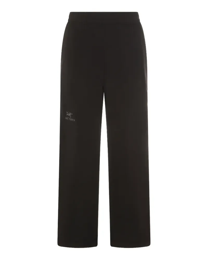 Arc'teryx logo-detail track pants - Schwarz Schwarz