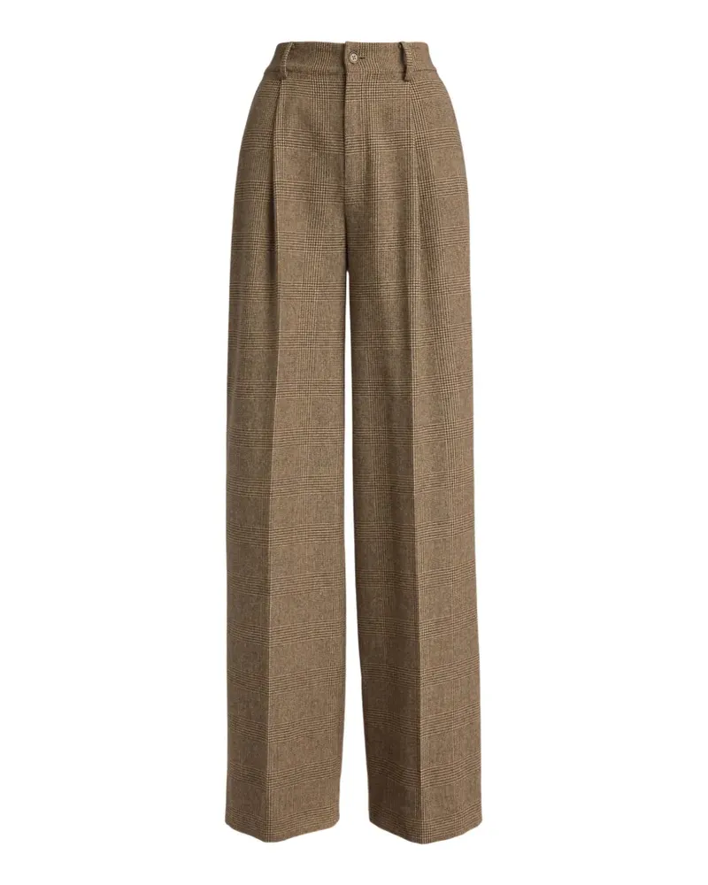 Ralph Lauren Kirahn Hose mit Karomuster - Braun Braun