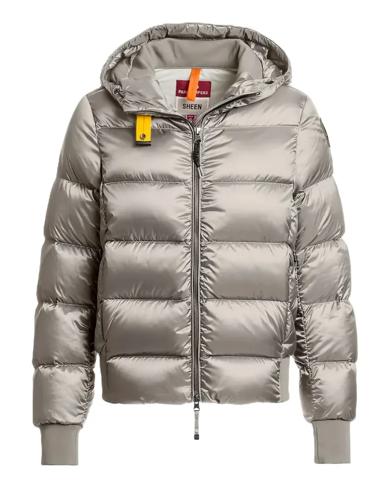 Parajumpers Gesteppte Mariah Kapuzenjacke - Grau Grau