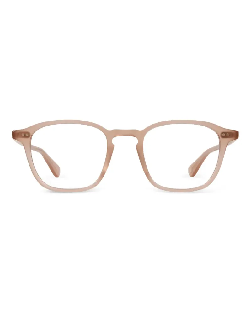 Garrett Leight Markus Brille mit eckigem Gestell - Rosa Rosa