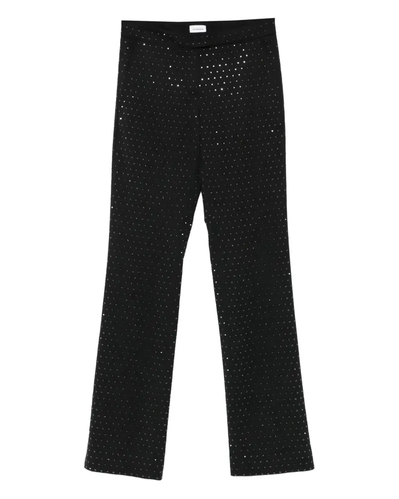 ANDAMANE crystal-embellished trousers - Schwarz Schwarz