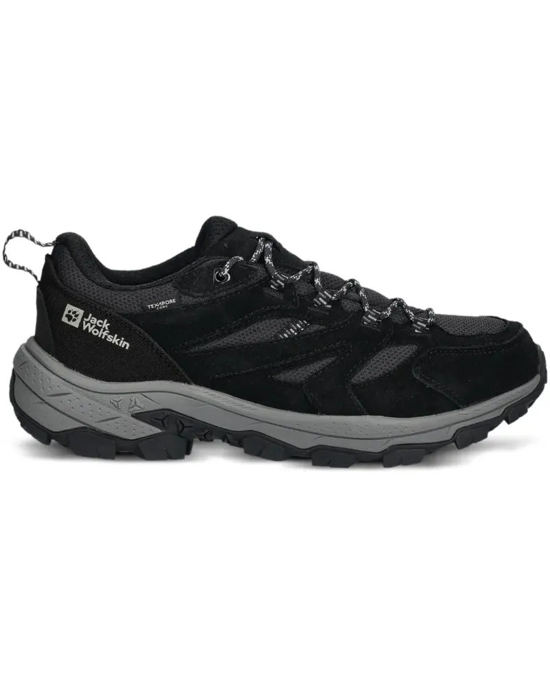 Jack Wolfskin Vojo Tour Texapore Sport-Sneakers mit Schnürung - Schwarz Schwarz