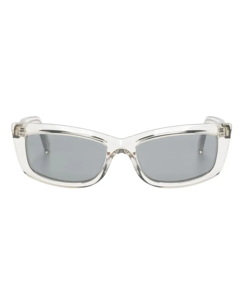 Saint Laurent SL658 Sonnenbrille mit eckigem Gestell - Grau Grau
