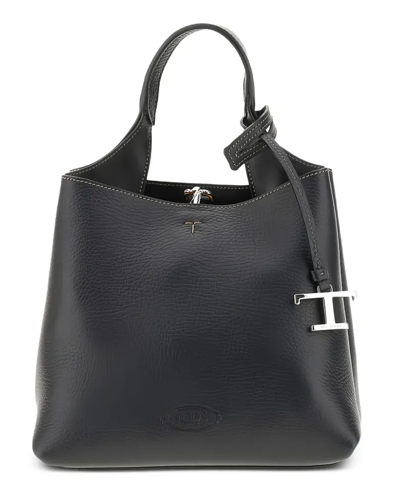 TOD'S T Timeless Umhängetasche - Schwarz Schwarz