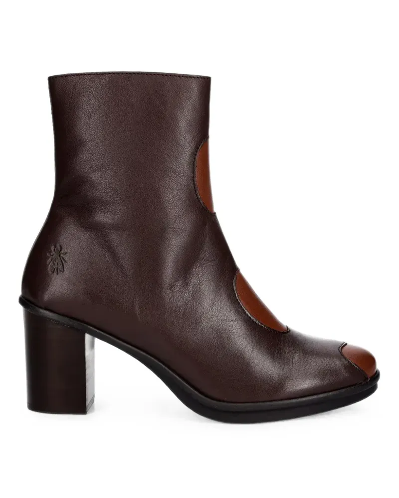 Fly London GIGS548FLY Stiefel mit Einsätzen - Braun Braun