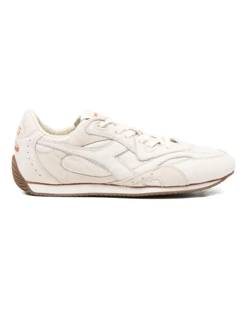 Diadora panelled leather sneakers - Nude Nude