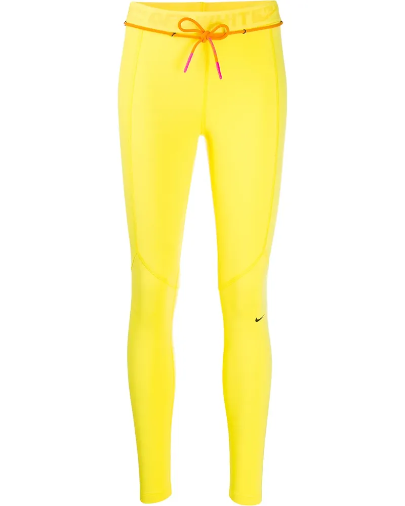 OFF-WHITE x Nike Leggings - Gelb Gelb