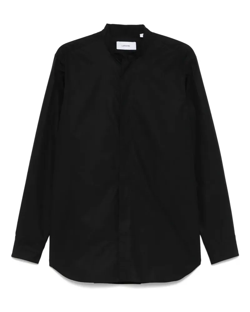 LARDINI Klassisches Hemd - Schwarz Schwarz