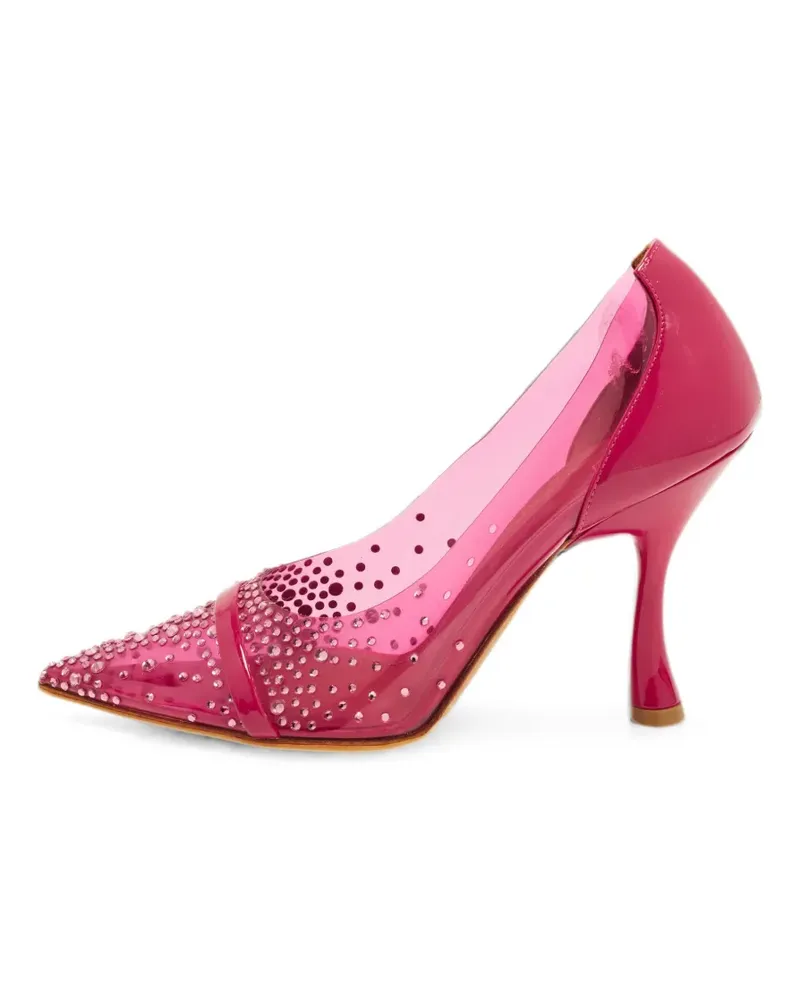 Malone Souliers Joan Pumps mit Kristallen - Rosa Rosa