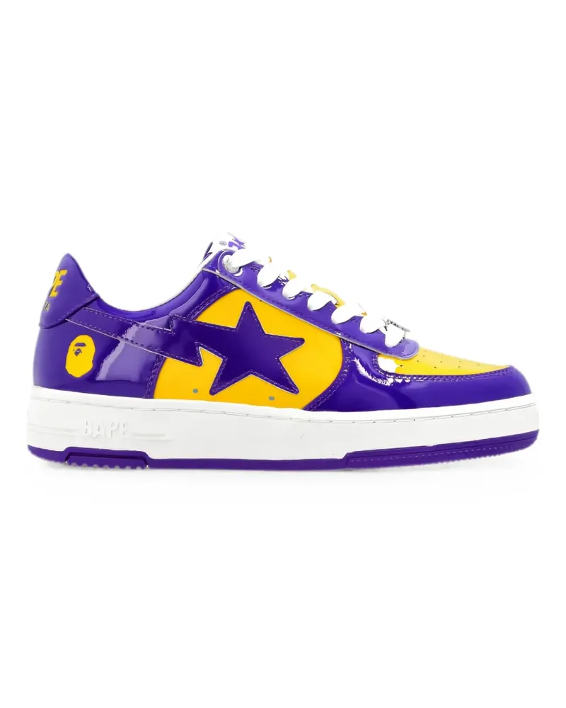 BAPE Bape Sta patent leather sneakers - Violett Violett