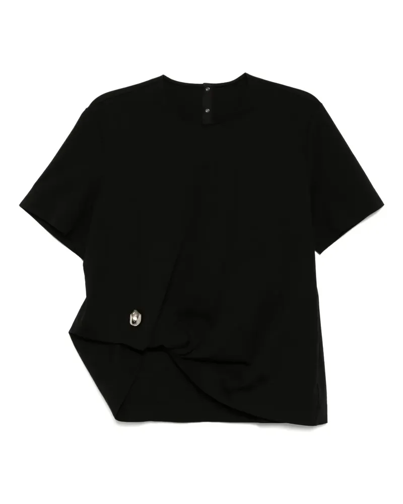 JNBY T-Shirt mit Verzierung - Schwarz Schwarz