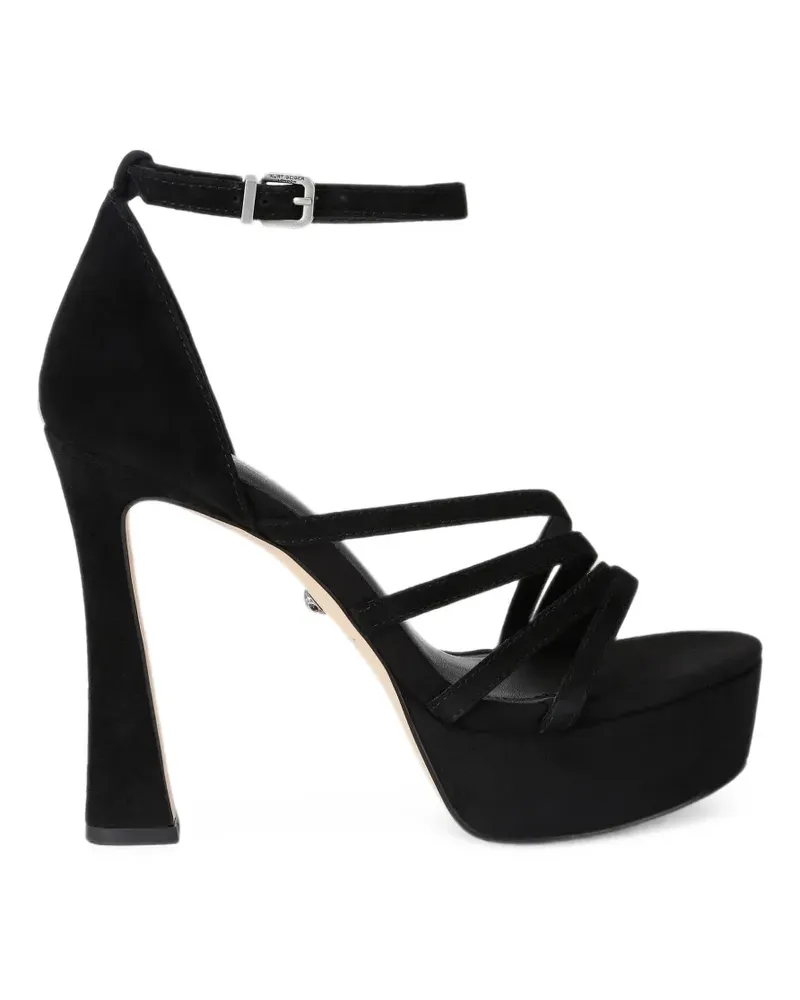 Kurt Geiger Annabel Plateau-Sandalen - Schwarz Schwarz