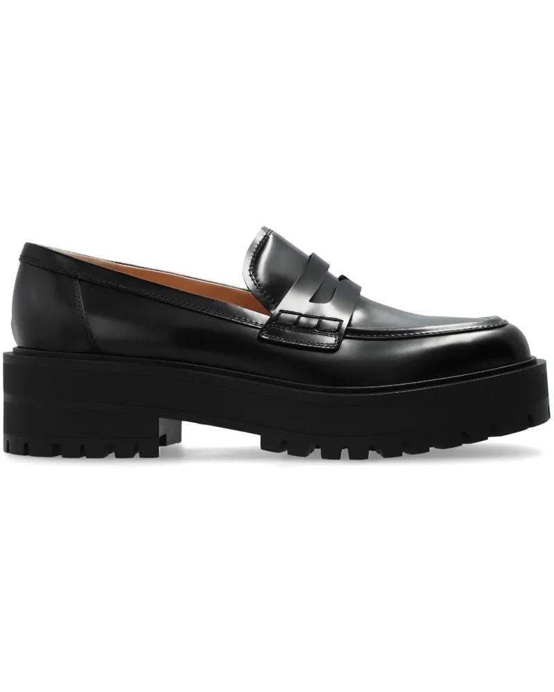 Gianvito Rossi Klassische Loafer - Schwarz Schwarz