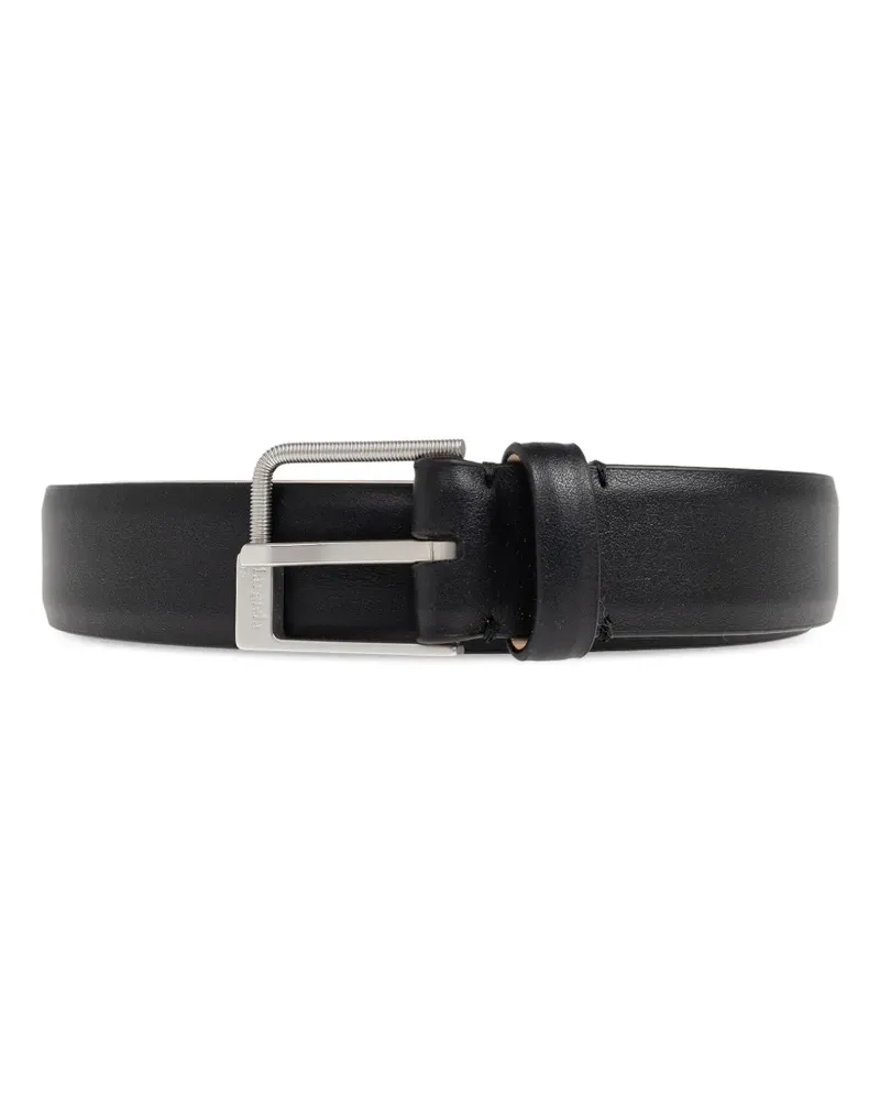 Maison Margiela buckle-fastening leather belt - Schwarz Schwarz