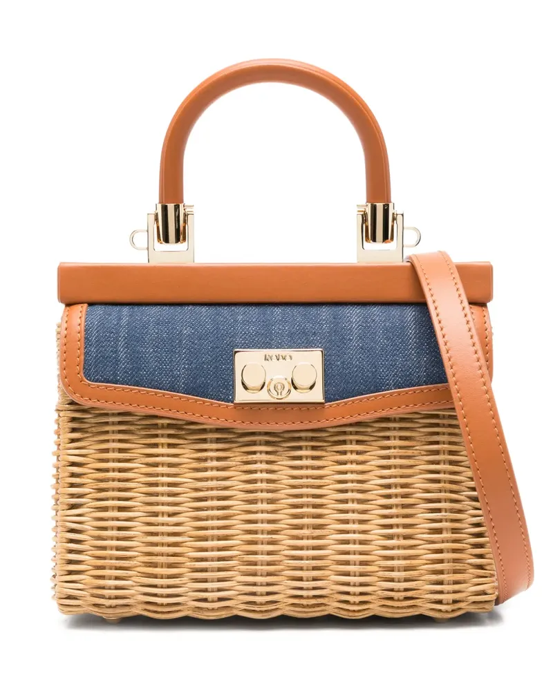 Rodo Gewebte Tote Bag - Nude Nude