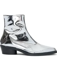 Proenza Schouler Bronco Stiefeletten Silber